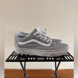 Vans Old Skool - women size 6, color grey